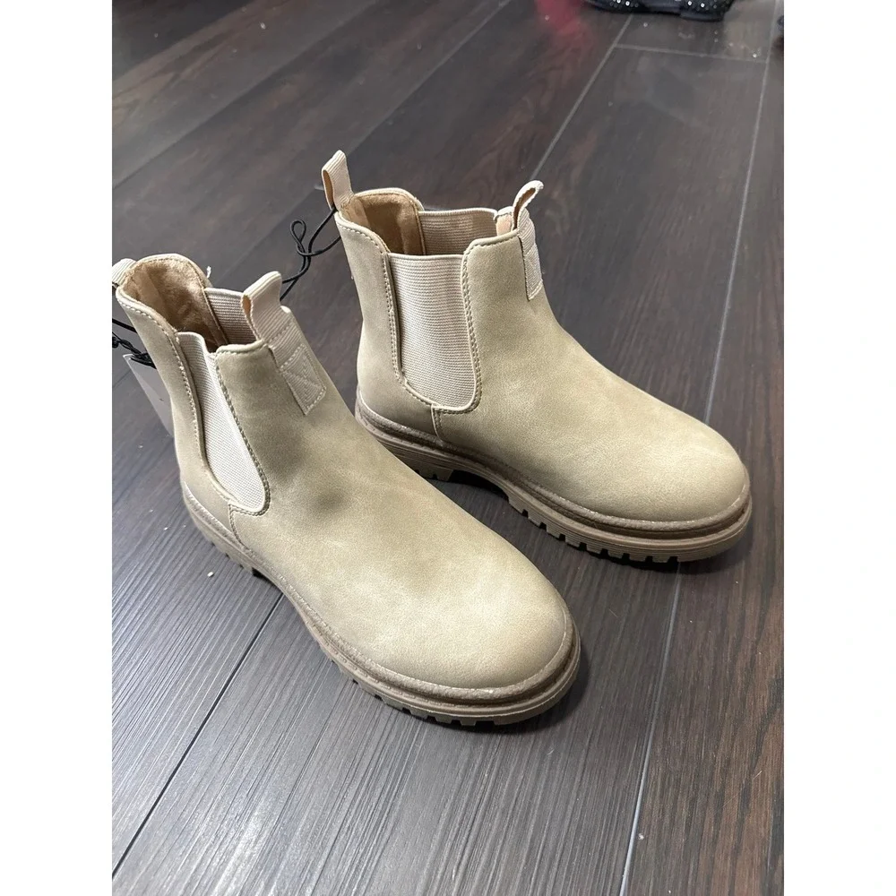 Tan Boots